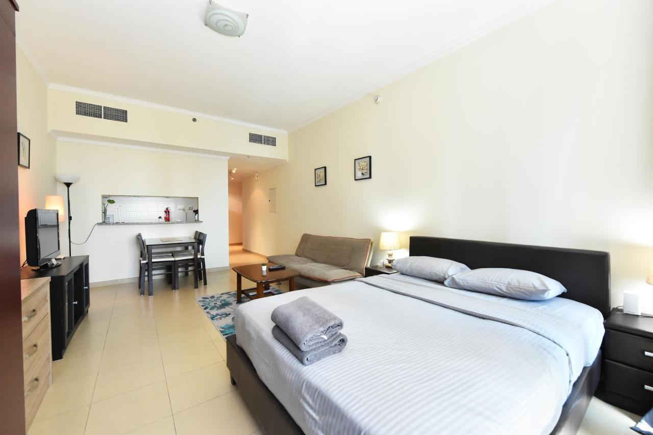 Luxury Escapes - Studio In Jlt X1 Tower Close To Metro Dubai Exterior foto